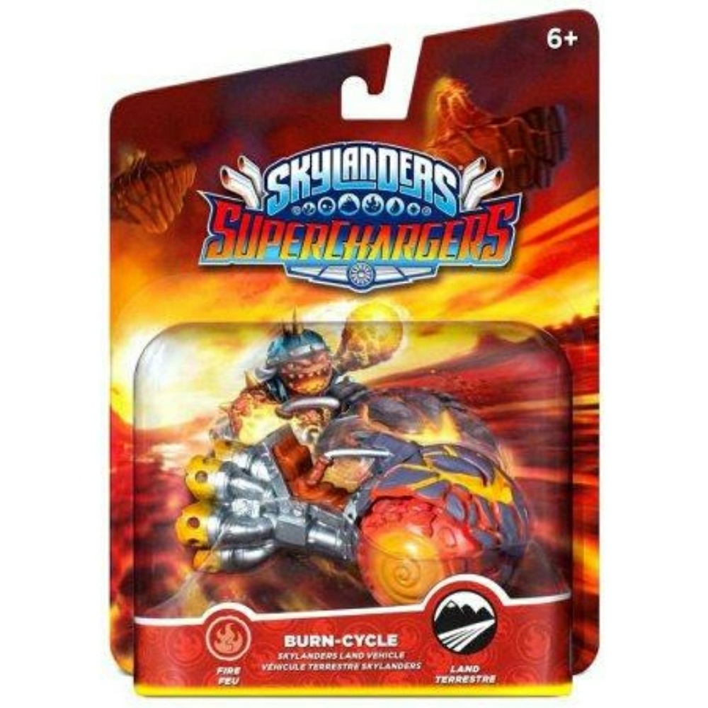 Skylanders Burn Cycle Superchargers Land Vehicle